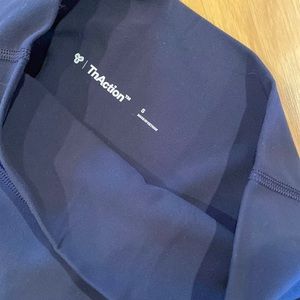 aritzia tna butter navy blue leggings